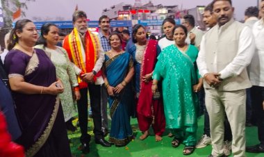 आस्था और सेवा का संगम: रेलवे स्टेशन नर्मदापारा के संकटमोचन हनुमान मंदिर में किरण सिंहदेव ने की पूजा-अर्चना,वितरित किया भंडारे का प्रसाद