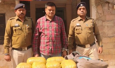 रायपुर: उड़ीसा का अंतर्राज्यीय गांजा तस्कर गिरफ्तार, 6 किलो से अधिक गांजा जप्त