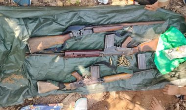 नक्सलमुक्ति की ओर छत्तीसगढ़ पुलिस का बड़ा कदम: गरियाबंद में भारी मात्रा में हथियार और विस्फोटक बरामद