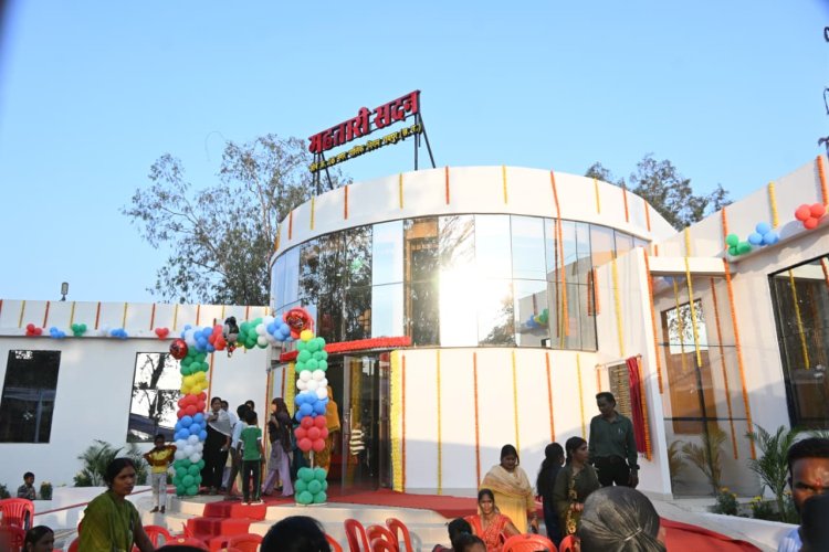 रायपुर में प्रदेश के पहले आधुनिक ‘महतारी सदन सह आंगनबाड़ी’ का लोकार्पण