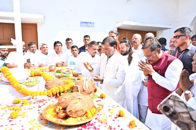 मुख्यमंत्री ने “विशाल सतनाम सद्भाव पदयात्रा” का किया शुभारंभ