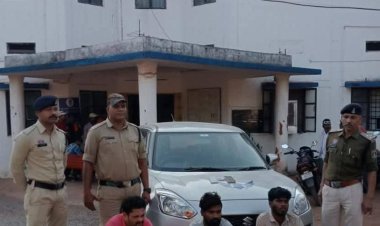 धमतरी/मगरलोड:पुलिस की बड़ी सफलता फर्जी दल और पुलिस बनकर लूट करने वाले 03 आरोपी गिरफ्तार