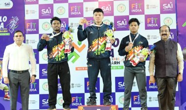 उप मुख्यमंत्री अरुण साव खेलो इंडिया ट्राइबल गेम्स देखने पहुंचे ...