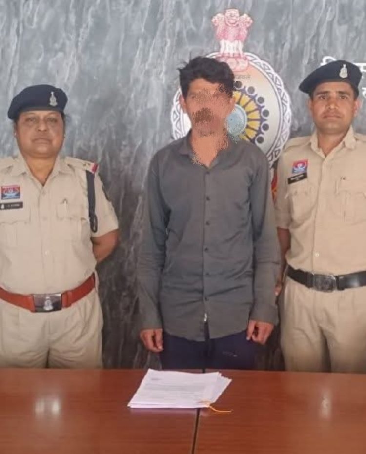 सक्ती:घर में घुसकर महिला से दुष्कर्म करने वाला आरोपी 12 घंटे के भीतर गिरफ्तार,जेल भेजा गया