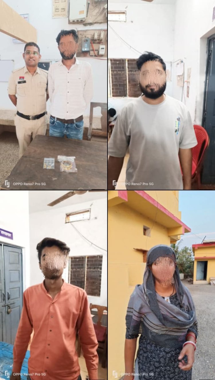 डोंगरगांव पुलिस की बड़ी सफलता:04 लाख की चोरी का खुलासा,शत-प्रतिशत आभूषण बरामद