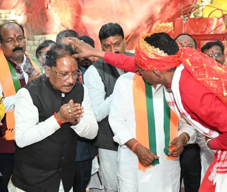 आस्था के केंद्र कुदरगढ़ धाम का होगा भव्य विकास- मुख्यमंत्री साय ...