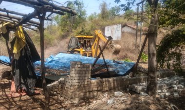 कड़ी कार्रवाई: बिलासपुर में वन भूमि से अवैध अतिक्रमण ध्वस्त, वन मंत्री के निर्देश पर विभाग सख्त