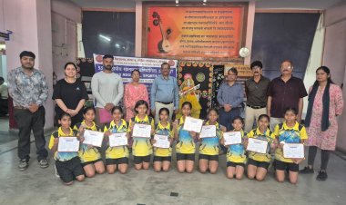 केवीएस क्षेत्रीय खेलकूद प्रतियोगिता 2026 का सफल आयोजन, 15 विद्यालयों के 155 विद्यार्थियों ने लिया भाग