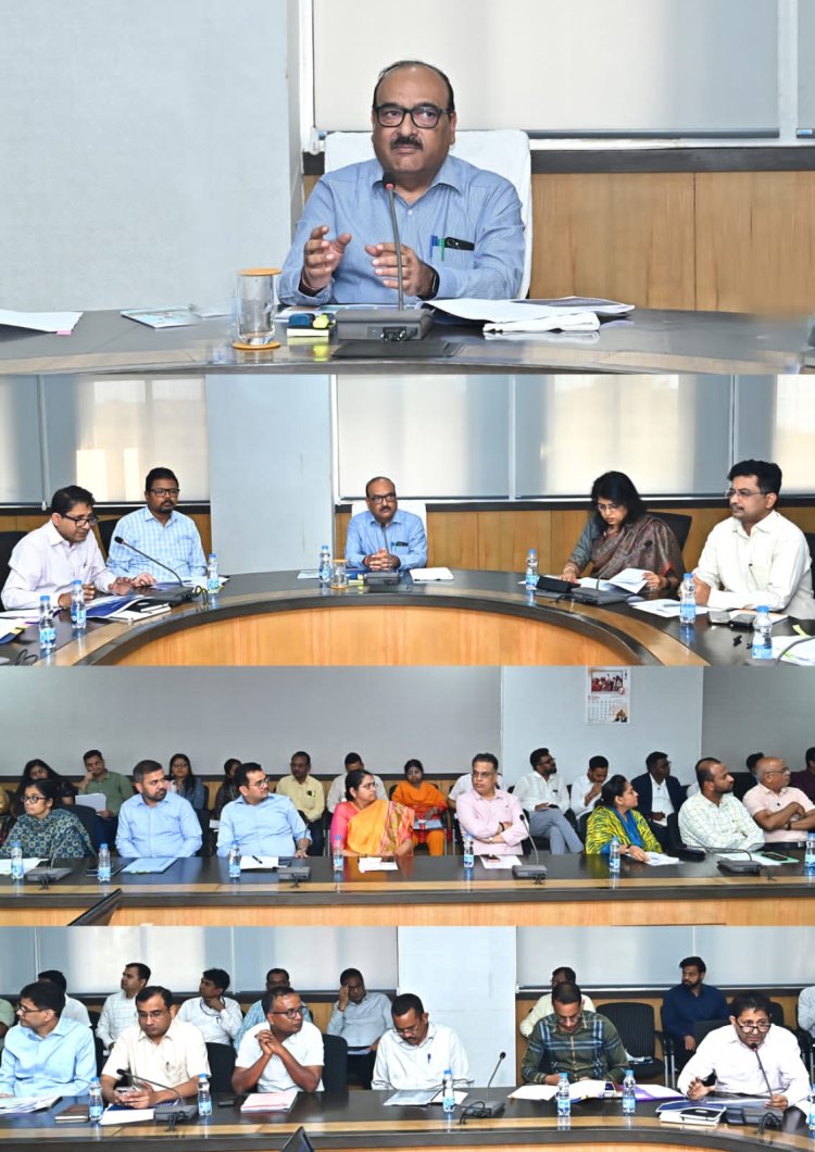 मुख्य सचिव ने लोक सेवा गारंटी की सेवाओं के क्रियान्वन की समीक्षा की ...