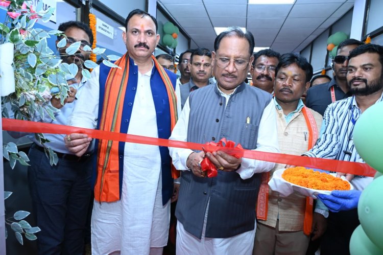 बस्तर से स्वास्थ्य क्रांति का आगाज: मुख्यमंत्री साय ने सुकमा में किया 'अटल आरोग्य लैब' का शुभारंभ