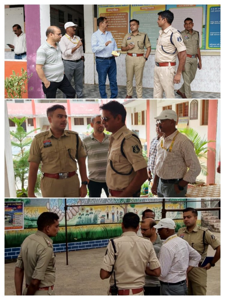 धमतरी पुलिस ने नीट परीक्षा-2026 के लिए कसी कमर, सुरक्षा के कड़े इंतजाम