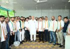 शिवसेना को तगड़ा झटका: अमलेश्वर में प्रदेश सचिव हिमांशु शर्मा ने थामा कांग्रेस का दामन, 65 युवाओं ने ली सदस्यता
