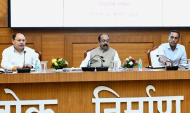 उप मुख्यमंत्री श्री अरुण साव ने लोक निर्माण विभाग की समीक्षा बैठक में दिए निर्देश -