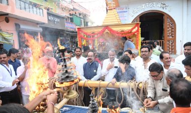 भगवान श्री जगन्नाथ से डिप्टी सीएम अरुण साव ने छत्तीसगढ़ की सुख-समृद्धि और खुशहाली के लिए की मंगलकामना