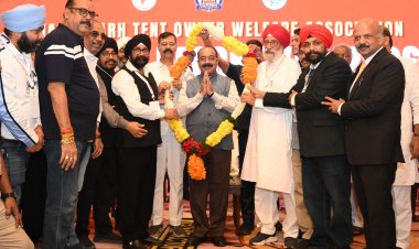उप मुख्यमंत्री अरुण साव ने किया सीजी टेंट एंड डेकोर एक्सपो-2026 का शुभारंभ
