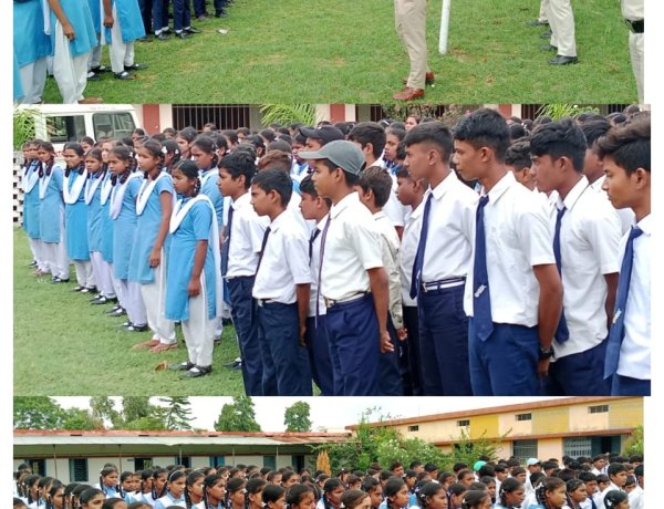 धमतरी एसपी सूरज सिंह परिहार के निर्देशन में खरेंगा हाई स्कूल में जागरूकता पहल; विद्यार्थियों को दी गई नशामुक्ति और महिला सुरक्षा की जानकारी