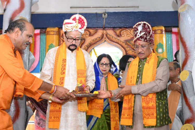 राज्यपाल डेका और मुख्यमंत्री साय भगवान जगन्नाथ रथयात्रा में हुए शामिल, पूजा-अर्चना और छेरा-पहरा की परंपरा निभाकर प्रदेश की खुशहाली की कामना की