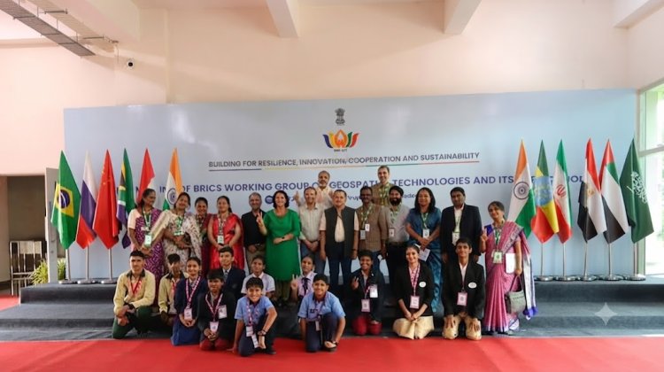 राजधानी रायपुर के शांति नगर स्कूल ने वैश्विक पटल पर लहराया परचम, BRICS 2026 में छत्तीसगढ़ का मान बढ़ाया