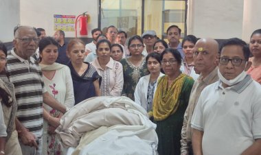 रायपुर ब्राइट फाउंडेशन के सहयोग से श्री बालाजी मेडिकल कॉलेज को मिला पहला देहदान