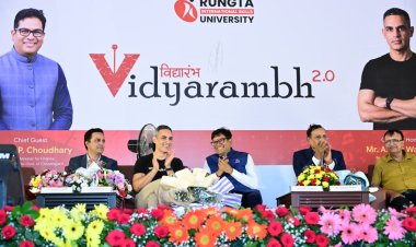 देश की प्रगति के केंद्र में युवा, स्किल और नवाचार : वित्त मंत्री श्री ओपी चौधरी