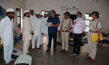 डीजी जेल हिमांशु गुप्ता ने बिलासपुर केंद्रीय जेल का किया आकस्मिक निरीक्षण