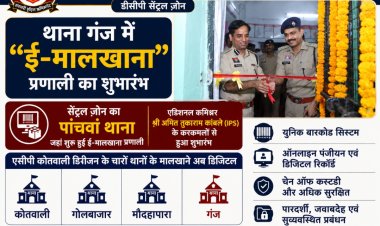 डिजिटल हुआ थाना गंज का मालखाना: रायपुर कमिश्नरेट में ई-मालखाना प्रणाली का विस्तार