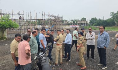 जांजगीर-चांपा में आगामी नवरात्रि पर्व को लेकर पुलिस व प्रशासन अलर्ट, तैयारियों को दिया अंतिम रूप