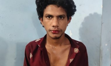 थाना पुरानी बस्ती पुलिस ने चाकू से जानलेवा हमला करने वाले आरोपी कूष सोनकर को गिरफ्तार किया ...