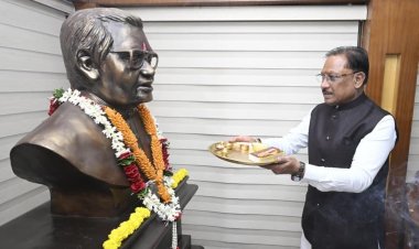 अटल जी के संकल्प और दूरदर्शी नेतृत्व ने छत्तीसगढ़ को दी नई पहचान, सुशासन और अंत्योदय की राह पर आगे बढ़ रहा प्रदेश : मुख्यमंत्री श्री साय