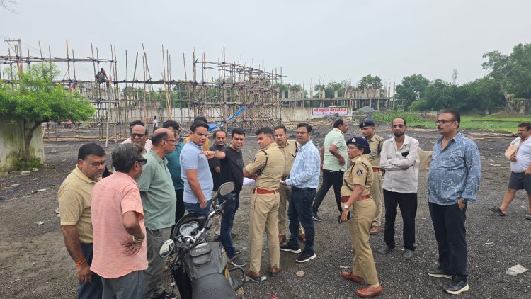 जांजगीर-चांपा में आगामी नवरात्रि पर्व को लेकर पुलिस व प्रशासन अलर्ट, तैयारियों को दिया अंतिम रूप