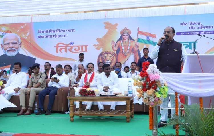 उप मुख्यमंत्री श्री अरुण साव ने बहुउद्देशीय मिनी स्टेडियम और इनडोर हॉल का किया लोकार्पण