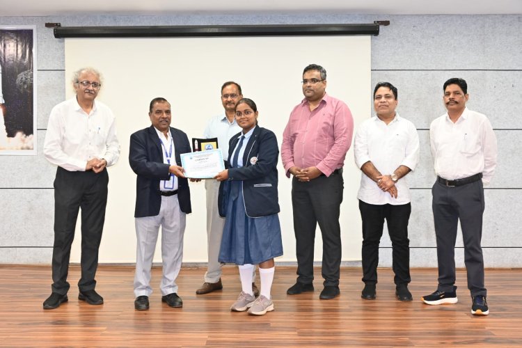 राष्ट्रीय अंतरिक्ष दिवस पर रायपुर की छात्रा ने जीता प्रथम पुरस्कार