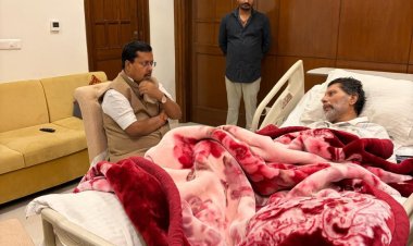 भाजपा राष्ट्रीय अध्यक्ष नितिन नवीन ने की प्रदेश अध्यक्ष किरण देव से सौजन्य भेंट, जाना स्वास्थ्य का हाल