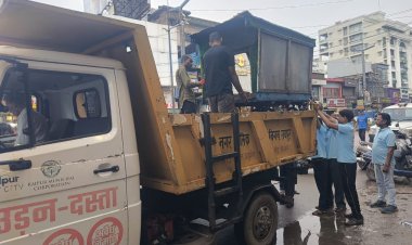 सुगम यातायात हेतु रायपुर पुलिस कमिशनरेट की सख्त मुहिम