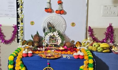भाटागांव स्थित उर्मिला मेमोरियल हॉस्पिटल में धूमधाम से मनाया गया श्रीकृष्ण जन्मोत्सव, भक्ति के साथ दिया स्वस्थ रहने का संदेश