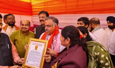 रायपुर में 40 हजार लोगों के साथ मन की बात का सामूहिक श्रवण, बना विश्व रिकॉर्ड : तरुण चुघ
