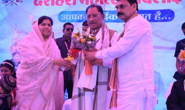 विजयादशमी सत्य और धर्म की विजय का पर्व, अपने भीतर की बुराइयों पर विजय पाकर प्रेम और सद्भाव के साथ आगे बढ़ने की प्रेरणा देता है : मुख्यमंत्री विष्णु देव साय