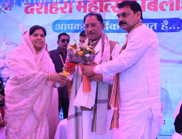 विजयादशमी सत्य और धर्म की विजय का पर्व, अपने भीतर की बुराइयों पर विजय पाकर प्रेम और सद्भाव के साथ आगे बढ़ने की प्रेरणा देता है : मुख्यमंत्री विष्णु देव साय
