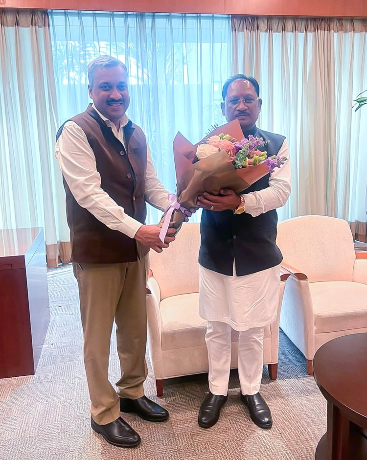 वैश्विक निवेश मानचित्र पर छत्तीसगढ़ की मजबूत पहचान बनाने की दिशा में महत्वपूर्ण पहल